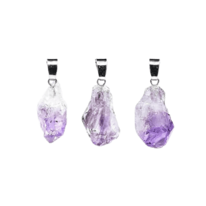 Spirituelle Anbindung I Rohstein-Anhänger I Amethyst
